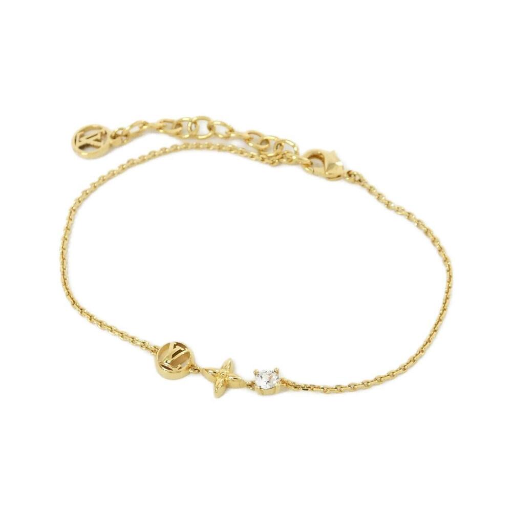 LOUIS VUITTON Gold Charm Bracelet